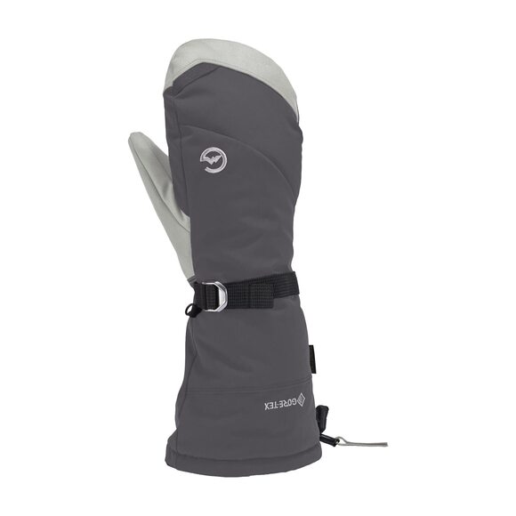 2768 Women's Radiator Mitten Gunmetal Light Grey Large